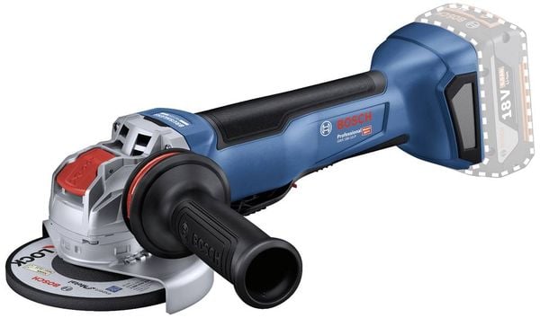 Bosch Professional GWX 18V-10 P solo 06019J4201 Akku-Winkelschleifer 125 mm inkl. Koffer, ohne Akku, ohne Ladegerät 18 V