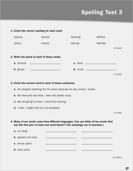 Produktbild: KS3 English 10-Minute Tests Years 7-9 with answers.