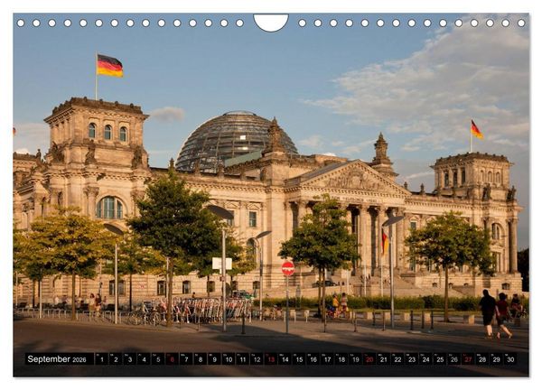 Produktbild: Deutschlands Hauptst&auml;dte (Wandkalender 2026 DIN A4 quer), CALVENDO Monatskalender