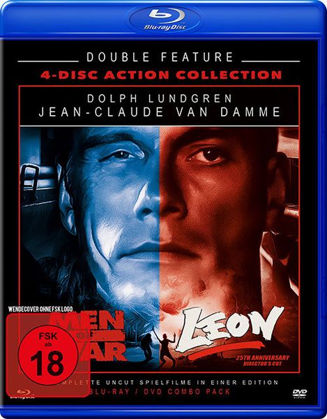 Produktbild: Leon + Men of War - Double Feature - Limited Edition (+ 2 DVDs) [2 BRs]