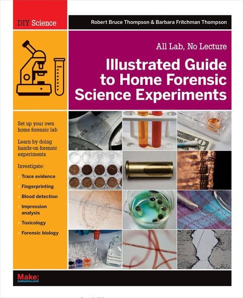 Produktbild: Illustrated Guide to Home Forensic Science Experiments