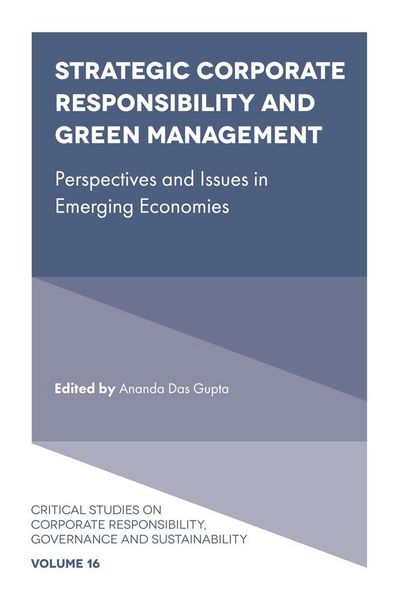 Produktbild: Strategic Corporate Responsibility and Green Management