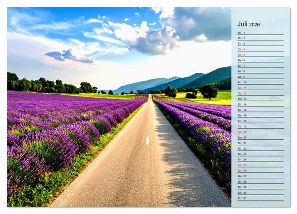 Produktbild: Friedliche Einsamkeit: Natur in ihrer stillen Pracht (Wandkalender 2026 DIN A4 quer), CALVENDO Monatskalender