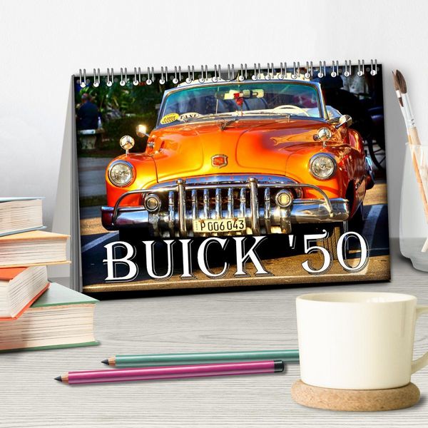 Produktbild: BUICK '50 (Tischkalender 2026 DIN A5 quer), CALVENDO Monatskalender