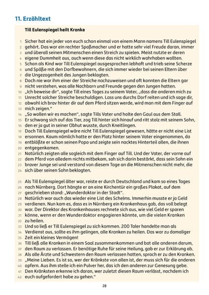 Produktbild: &Uuml;bungsheft mit Tests in Deutsch 4. Klasse