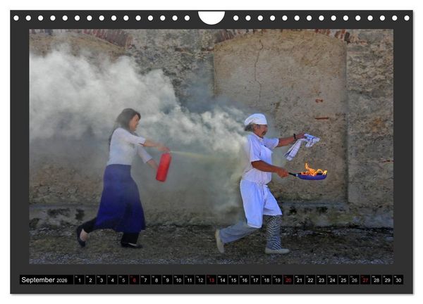 Produktbild: GSCHEIT BLED - Humorfotografie (Wandkalender 2026 DIN A4 quer), CALVENDO Monatskalender