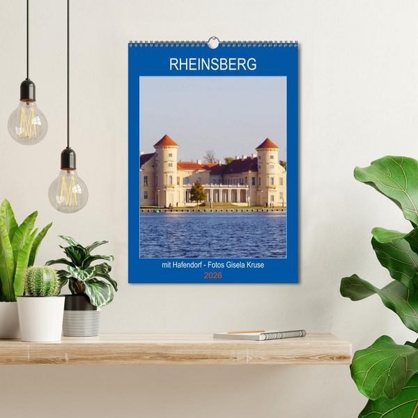Produktbild: Rheinsberg mit Hafendorf (Wandkalender 2026 DIN A3 hoch), CALVENDO Monatskalender