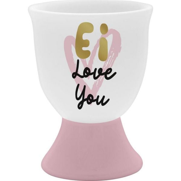 Produktbild: Eierbecher mit Motiv "Love"