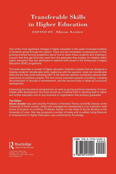 Produktbild: Transferable Skills in Higher Education