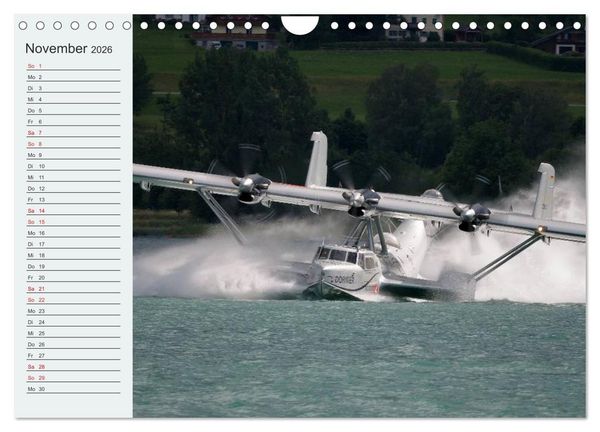 Produktbild: Faszination Wasserflugzeuge (Wandkalender 2026 DIN A4 quer), CALVENDO Monatskalender