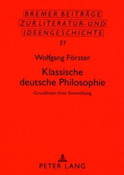 Produktbild: Klassische deutsche Philosophie