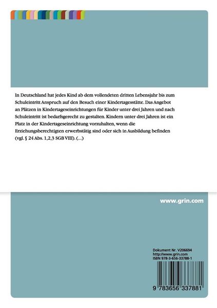Produktbild: Handlungsm&ouml;glichkeiten der Kindertagesst&auml;tte bei Vernachl&auml;ssigung