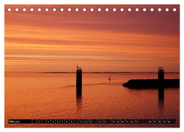 Produktbild: Sylt ist Meer (Tischkalender 2026 DIN A5 quer), CALVENDO Monatskalender