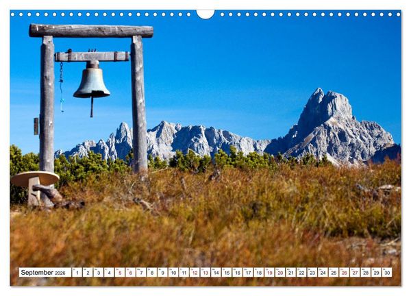 Produktbild: Kraftpl&auml;tze in den Bergen (Wandkalender 2026 DIN A3 quer), CALVENDO Monatskalender