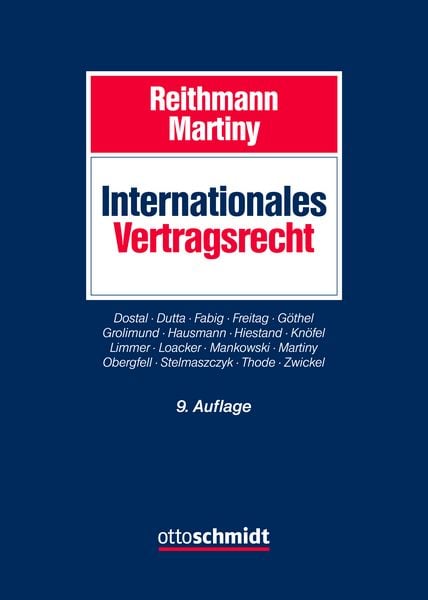 Produktbild: Internationales Vertragsrecht