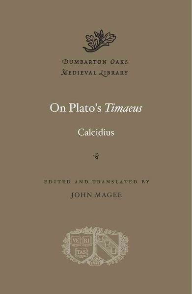 Produktbild: On Plato's Timaeus