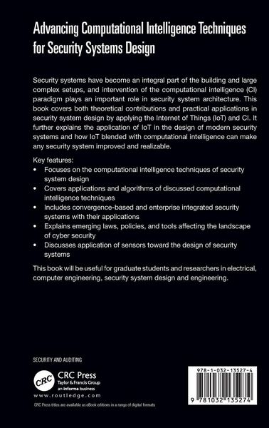 Produktbild: Advancing Computational Intelligence Techniques for Security Systems Design