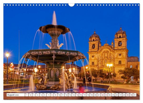 Produktbild: Vielf&auml;ltiges Peru (Wandkalender 2026 DIN A3 quer), CALVENDO Monatskalender