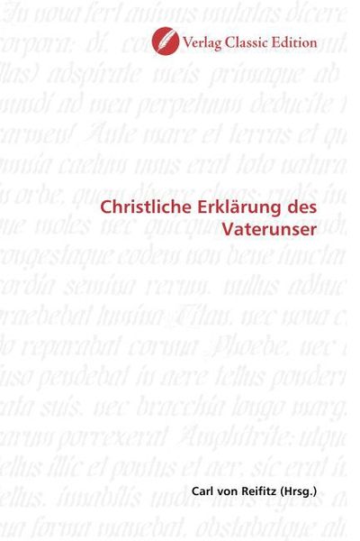 Produktbild: Christliche Erkl&auml;rung des Vaterunser