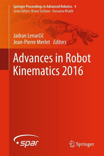 Produktbild: Advances in Robot Kinematics 2016