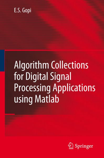 Produktbild: Algorithm Collections for Digital Signal Processing Applications Using Matlab
