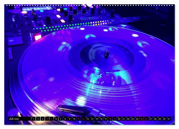 Produktbild: DJ Liveact (hochwertiger Premium Wandkalender 2026 DIN A2 quer), Kunstdruck in Hochglanz