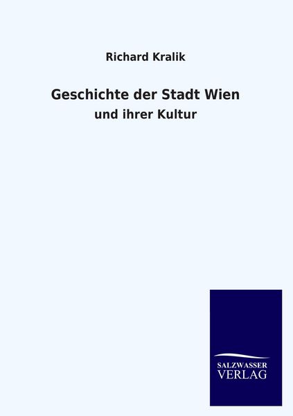 Produktbild: Geschichte der Stadt Wien