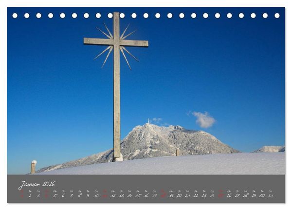 Produktbild: Unser sch&ouml;nes Allg&auml;u (Tischkalender 2026 DIN A5 quer), CALVENDO Monatskalender