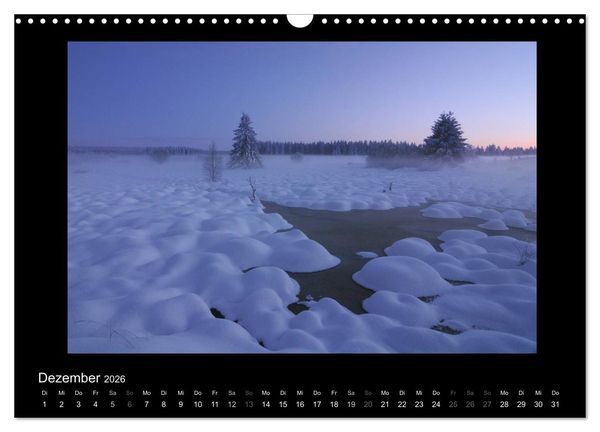 Produktbild: Hohes Venn und Ardennen (Wandkalender 2026 DIN A3 quer), CALVENDO Monatskalender