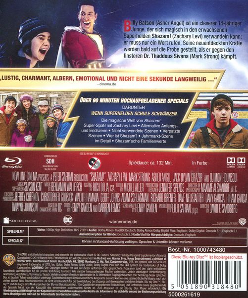 Produktbild: Shazam!