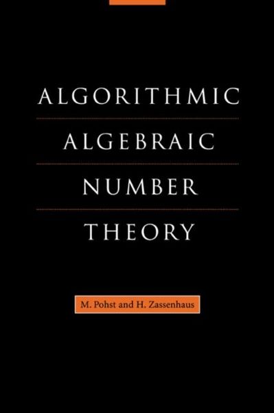 Produktbild: Algorithmic Algebraic Number Theory