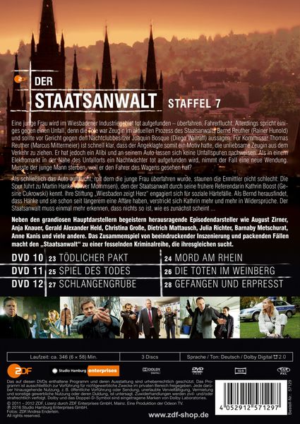 Der Staatsanwalt - Staffel 7  [3 DVDs]