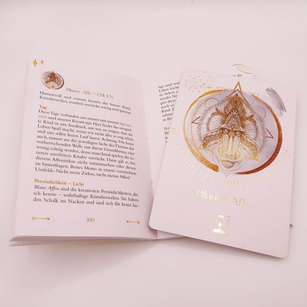 Produktbild: Maya-Astro-Cards: 44 astrologische Orakelkarten mit Booklet