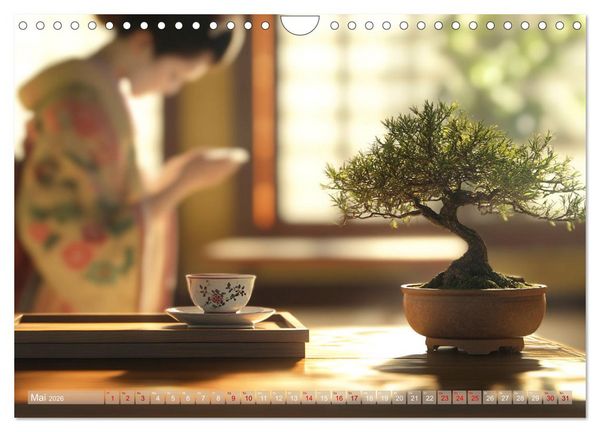 Produktbild: Bonsai, die formvollendete Kunst (Wandkalender 2026 DIN A4 quer), CALVENDO Monatskalender