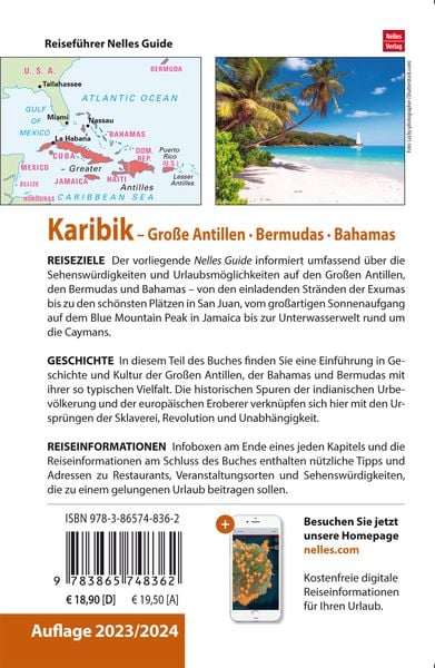 Produktbild: Nelles Guide Reisef&uuml;hrer Karibik