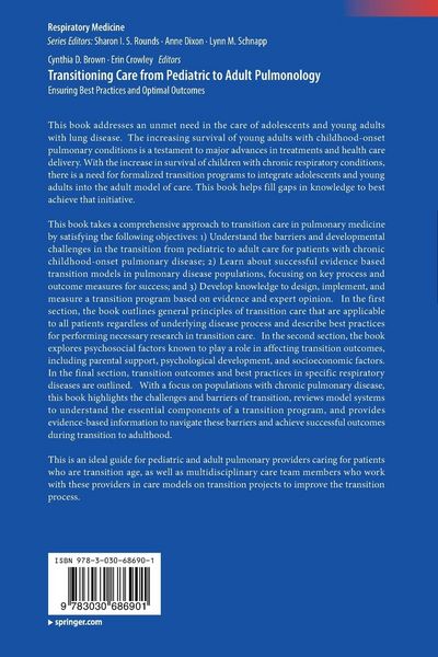 Produktbild: Transitioning Care from Pediatric to Adult Pulmonology
