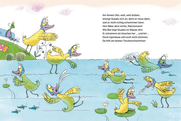 Produktbild: Biber & Quaaks: Quaaks schwimmt los