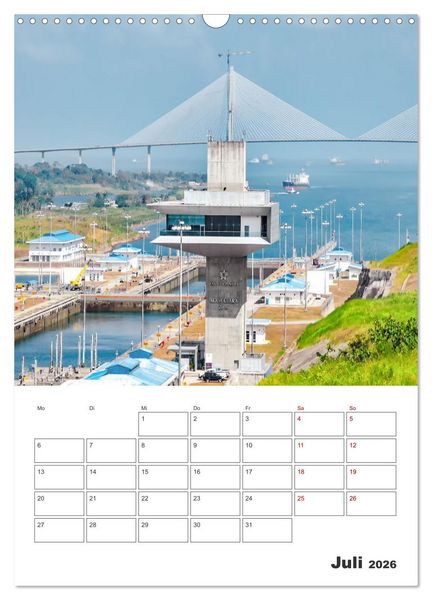 Produktbild: Reise durch Mittelamerika - Urlaubsplaner (Wandkalender 2026 DIN A3 hoch), CALVENDO Monatskalender