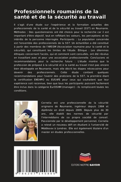 Produktbild: Professionnels roumains de la sant&eacute; et de la s&eacute;curit&eacute; au travail