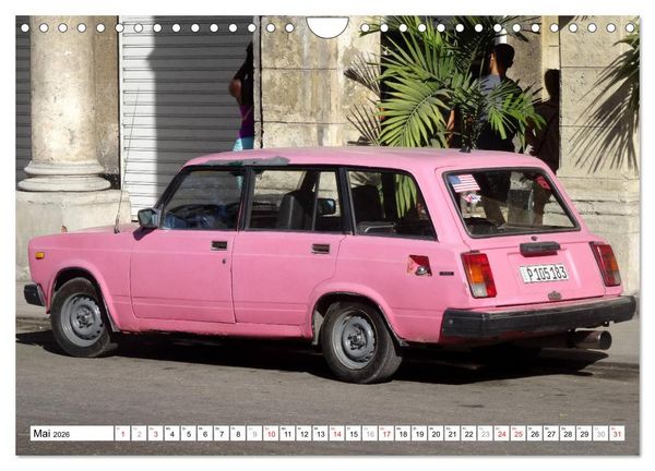 Produktbild: LADA KOMBI - Die sowjetische Auto-Legende WAS-2102 (Wandkalender 2026 DIN A4 quer), CALVENDO Monatskalender