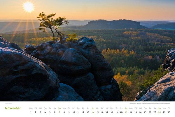 Produktbild: Kalender S&auml;chsische & B&ouml;hmische Schweiz 2027