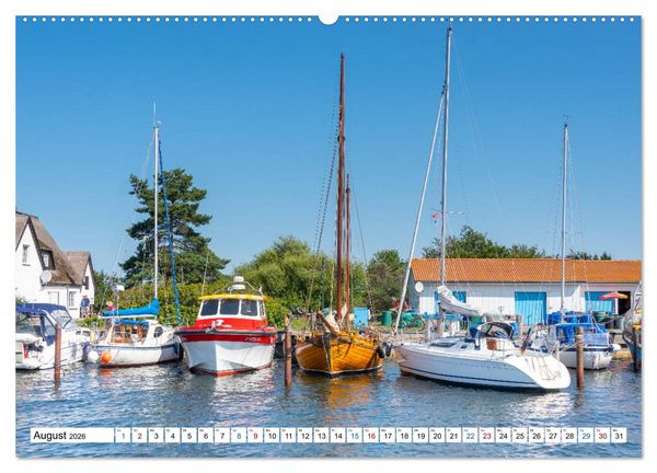 Produktbild: Schiff und Segel - HIDDENSEE (Wandkalender 2026 DIN A2 quer), CALVENDO Monatskalender