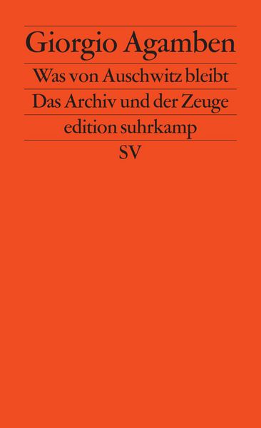 Produktbild: Was von Auschwitz bleibt