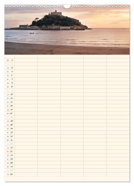 Produktbild: Mit Blick auf's Meer (Wandkalender 2026 DIN A3 hoch), CALVENDO Monatskalender