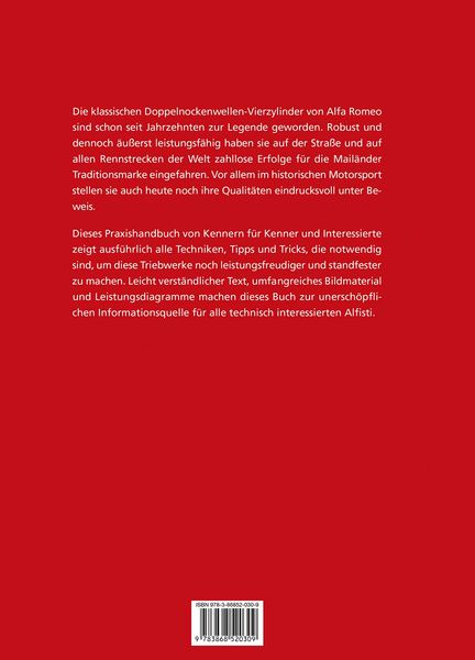 Produktbild: Praxishandbuch Alfa-Romeo DOHC-Motoren