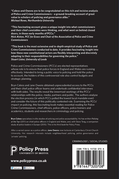 Produktbild: Police and Crime Commissioners