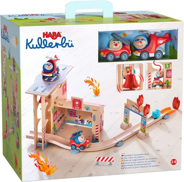 Produktbild: Kullerb&uuml; - Spielbahn Feuerwehrwache