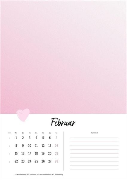 Produktbild: Kreativkalender Mit Liebe gemacht A4 2027
