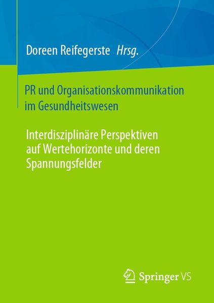 Produktbild: PR und Organisationskommunikation im Gesundheitswesen