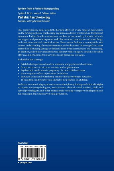 Produktbild: Pediatric Neurotoxicology